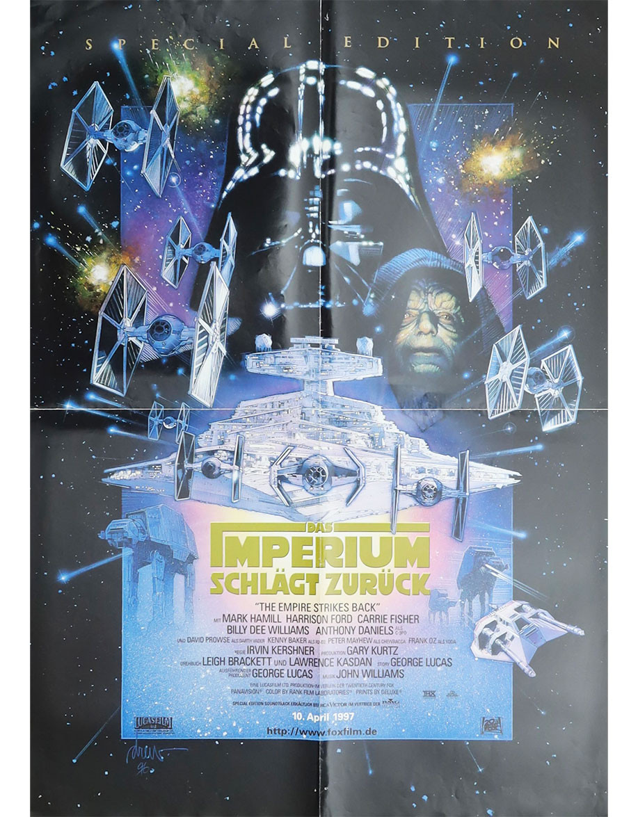 L'Empire contre-attaque — affiche originale...