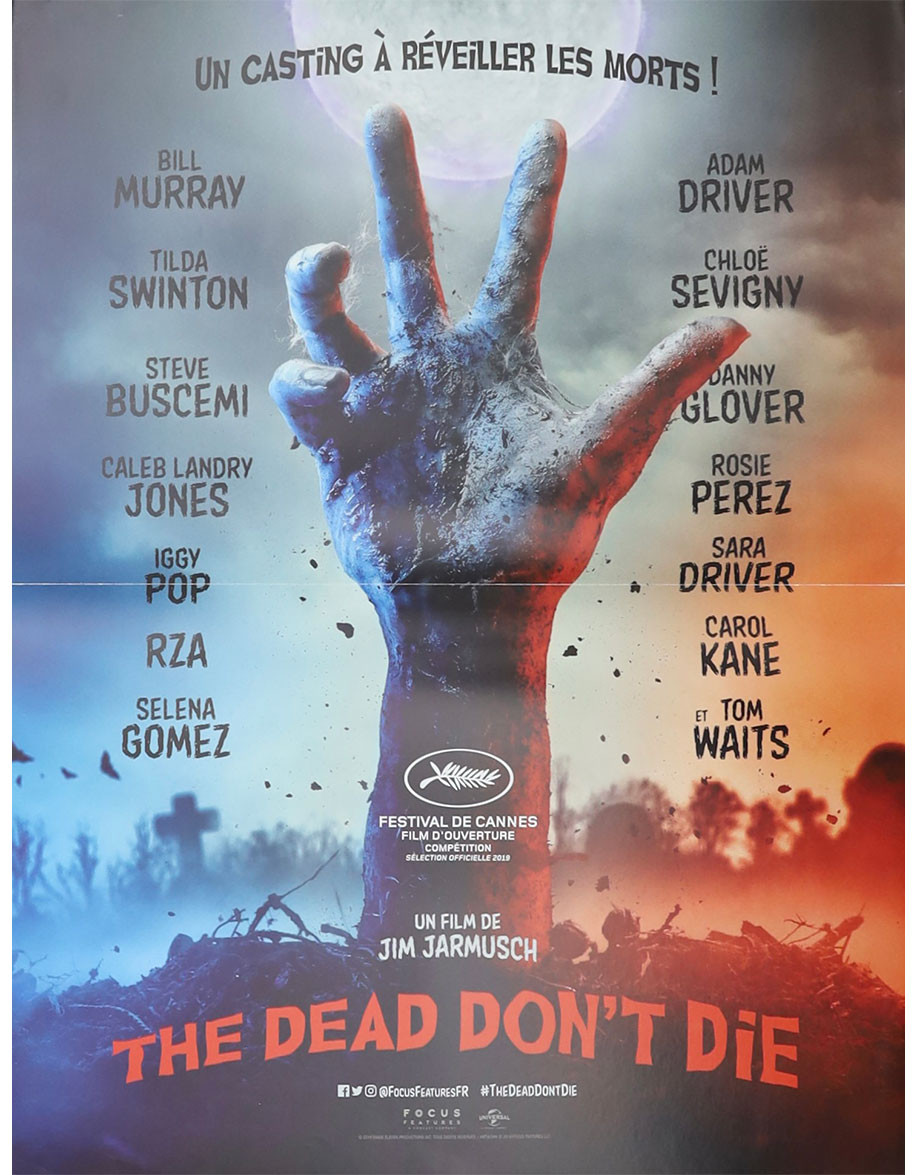 The dead don't die - 40x53 cm - pliée