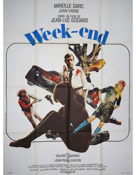 Week-end — affiche originale française grande format...