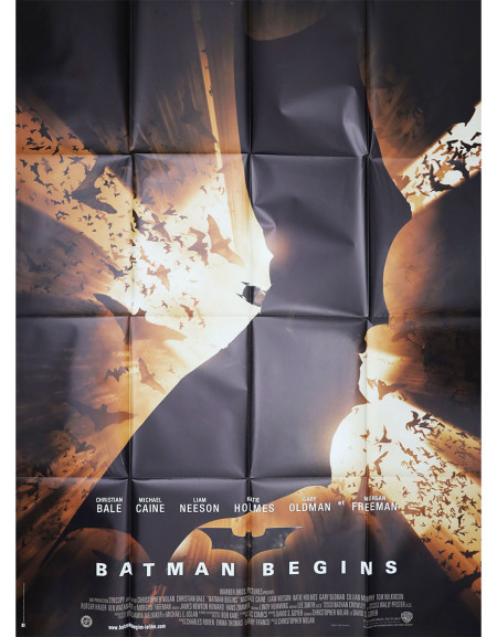 Batman Begins - 120x160 cm - pliée