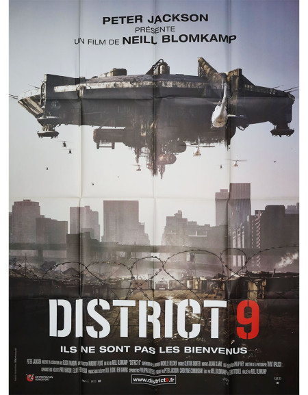 District 9 - 120x160 cm - pliée