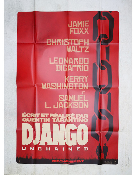 Django Unchained — affiche originale française 120x160 cm...