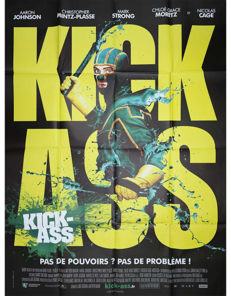 Kick-Ass - 120x160 cm - pliée