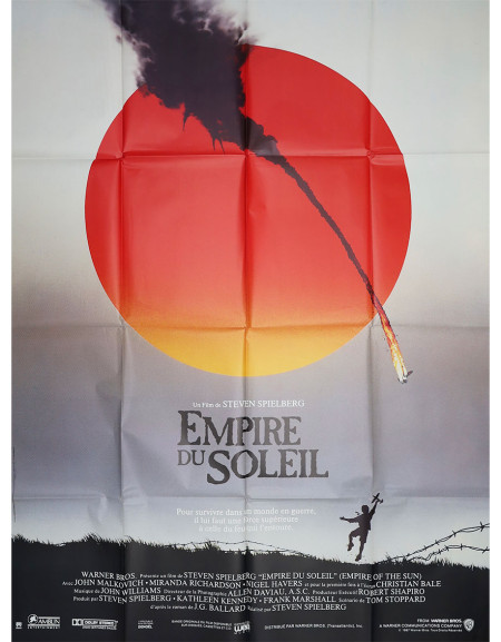 L'empire du soleil - 120x160 cm - pliée
