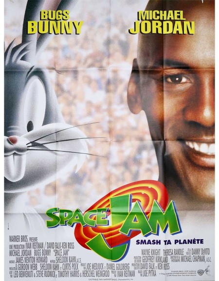 Space Jam — affiche originale 120x160 cm (1996) |...
