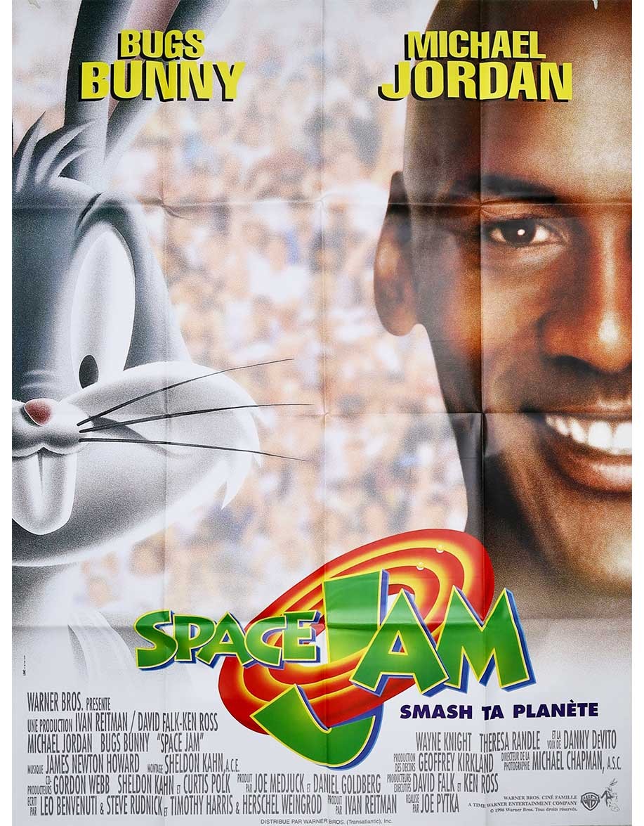Space Jam — affiche originale 120x160 cm (1996)...
