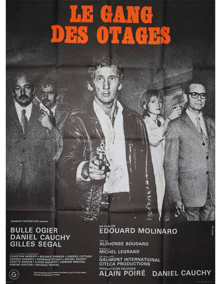 Le gang des otages - 120x160 cm - pliée