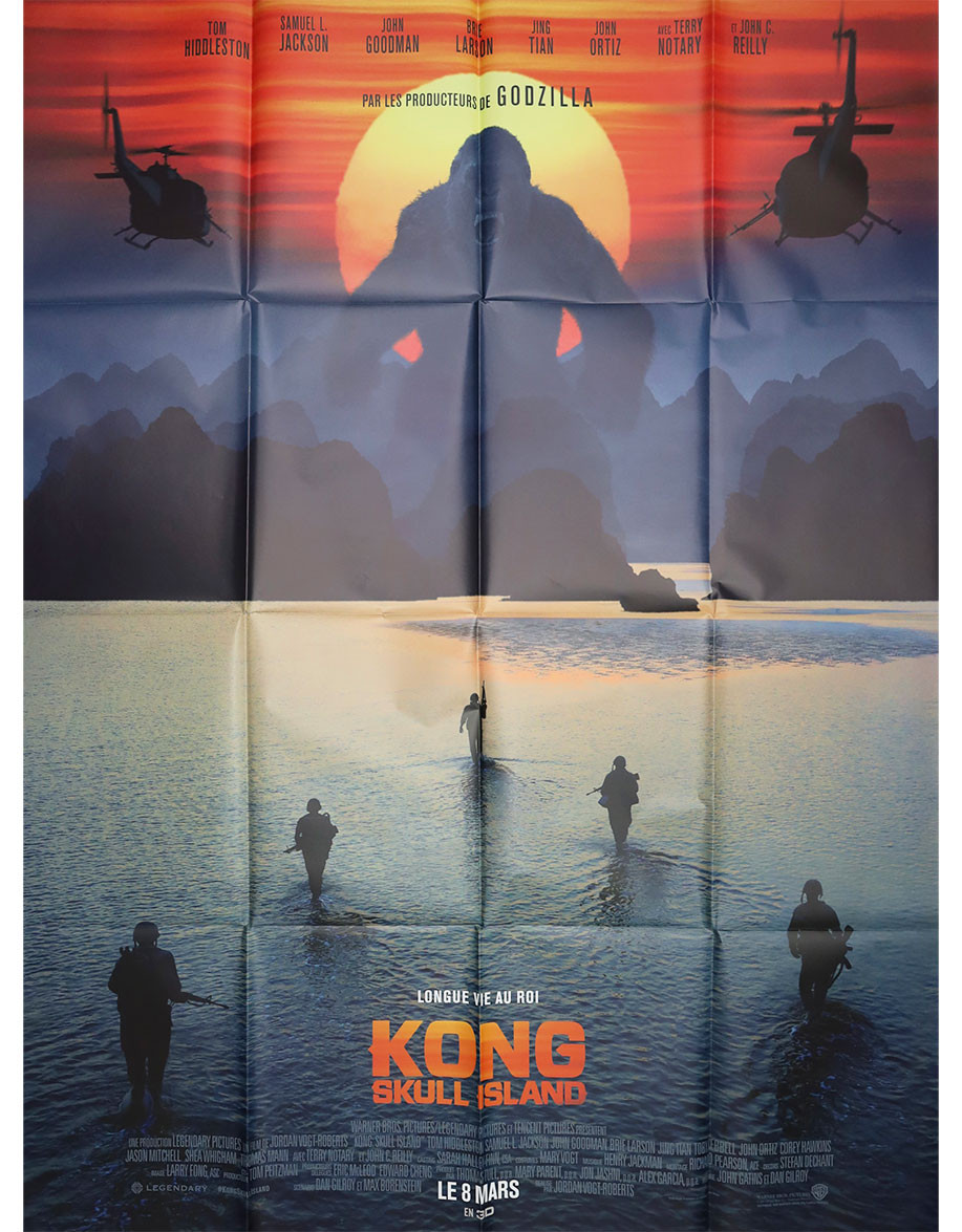 Kong skull island - 120x160 cm - pliée