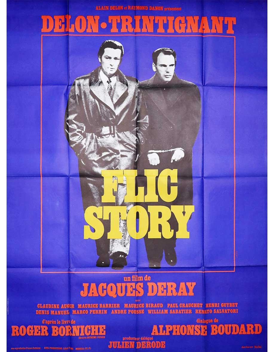 Flic Story — affiche originale française...