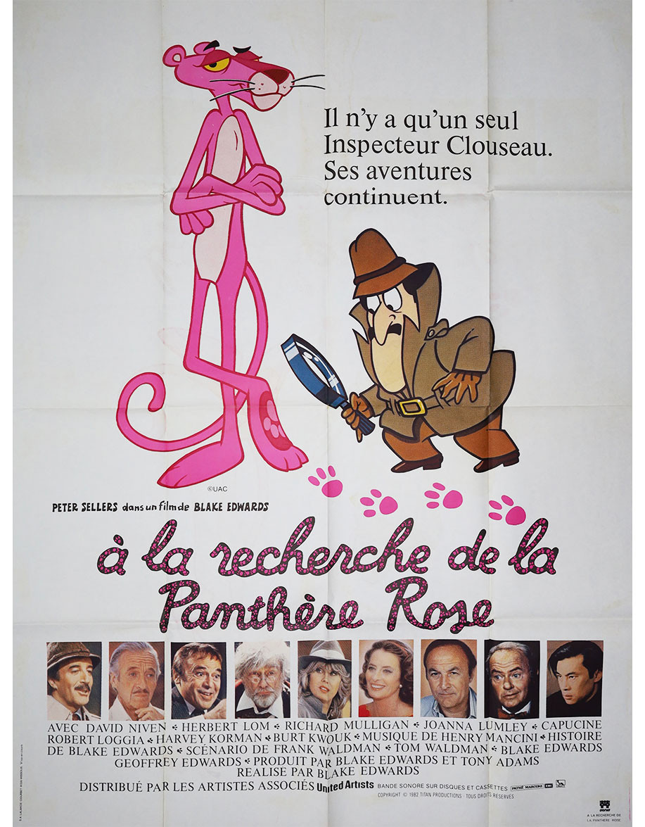 A la recherche de la panthère rose - 120x160 cm...