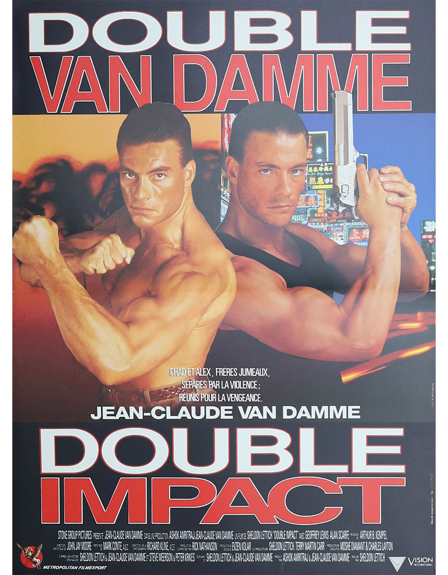 Double impact- 40x53 cm - pliée