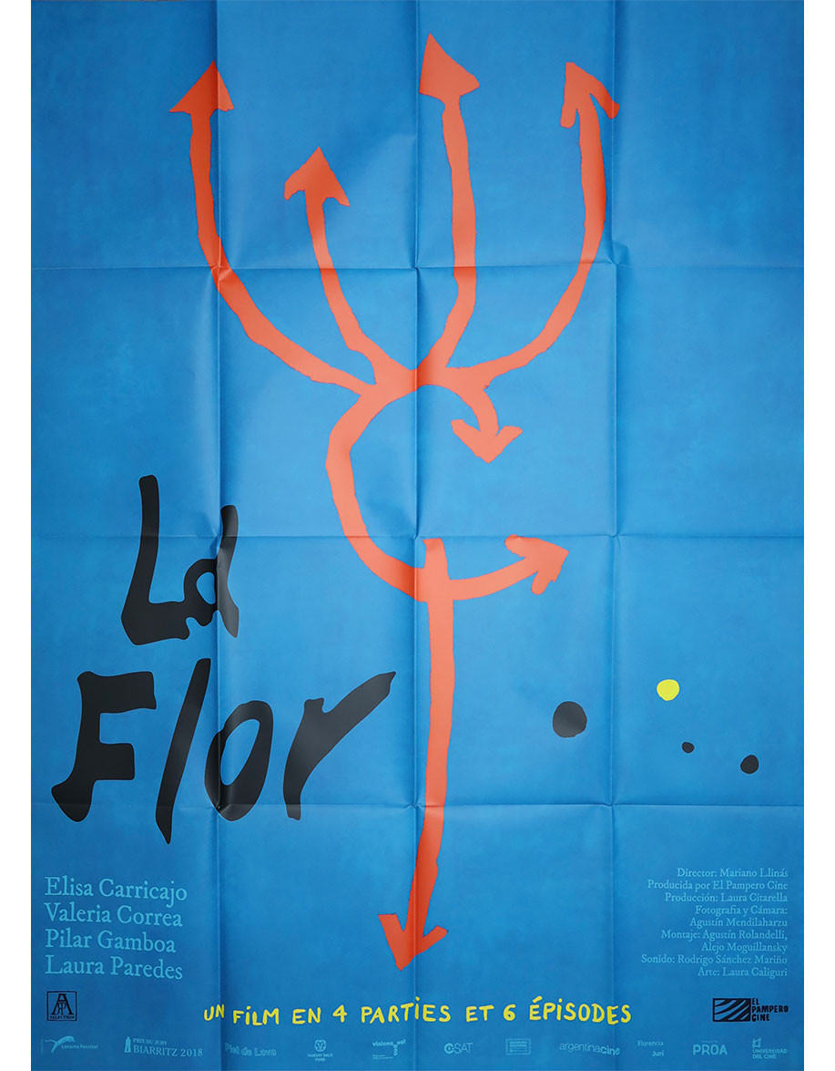 La Flor - 120x160 cm - pliée