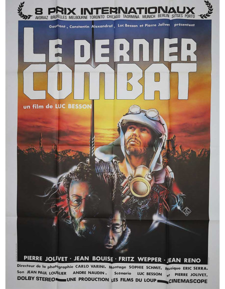 Le Dernier Combat — affiche originale française 120x160...