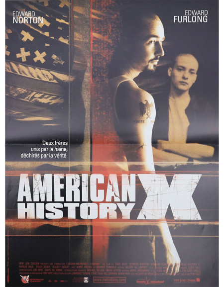 American history x - 40x53 cm - pliée