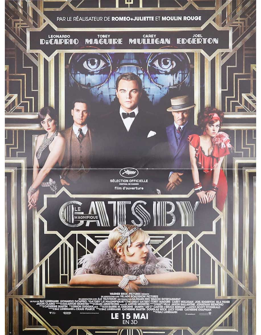 Gatsby le Magnifique - 40x53 cm - pliée