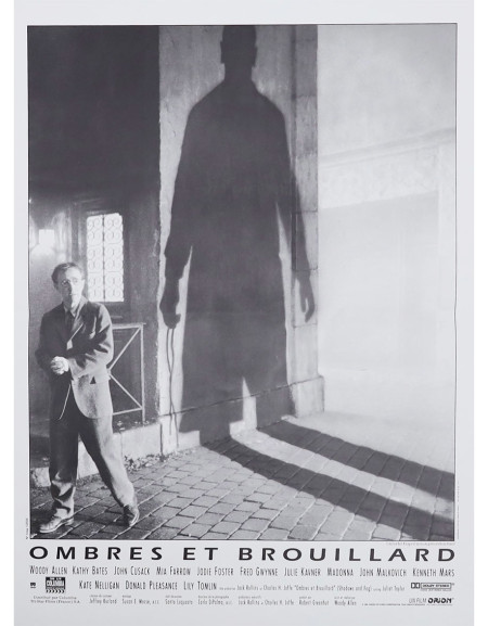 Ombres et brouillard - 40x53 cm - pliée