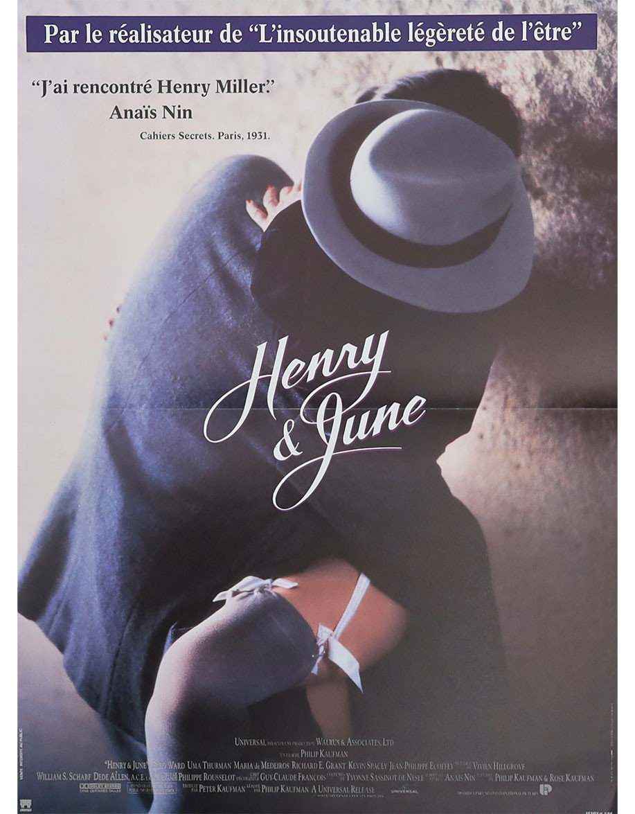 Henry et June - 40x53 cm - pliée