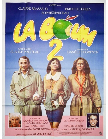 La boum 2 - 120x160 cm - pliée