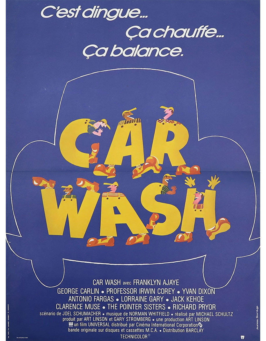 Car wash - 40x53 cm - pliée