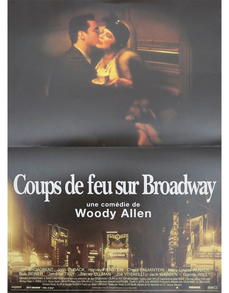 Coups de feu sur Broadway - 40x53 cm - pliée