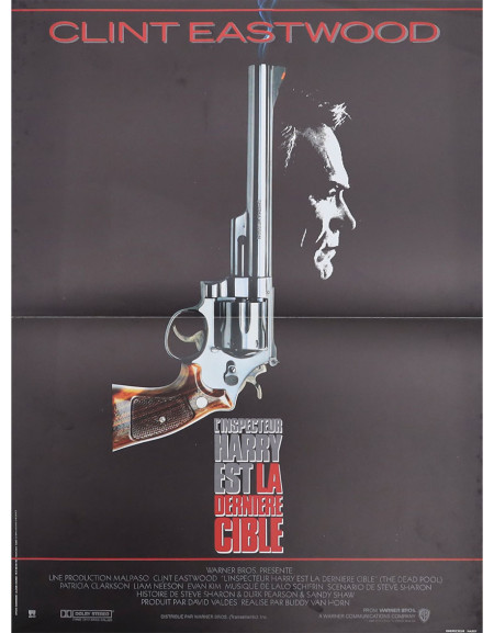 L'inspecteur Harry est la dernière cible - 40x53 cm - pliée