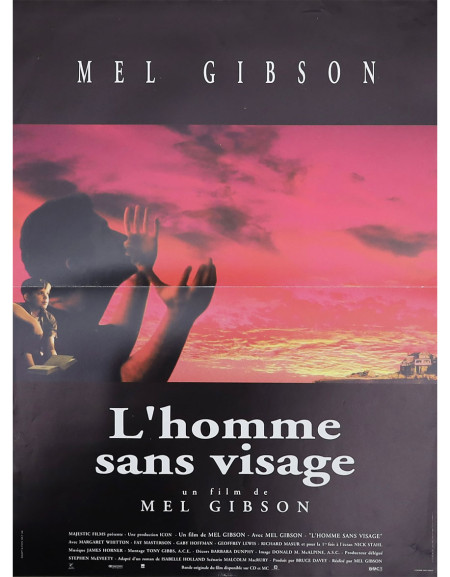 L'Homme sans visage - 40x53 cm - pliée