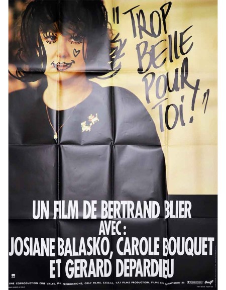 Trop belle pour toi - 120x160 cm - pliée