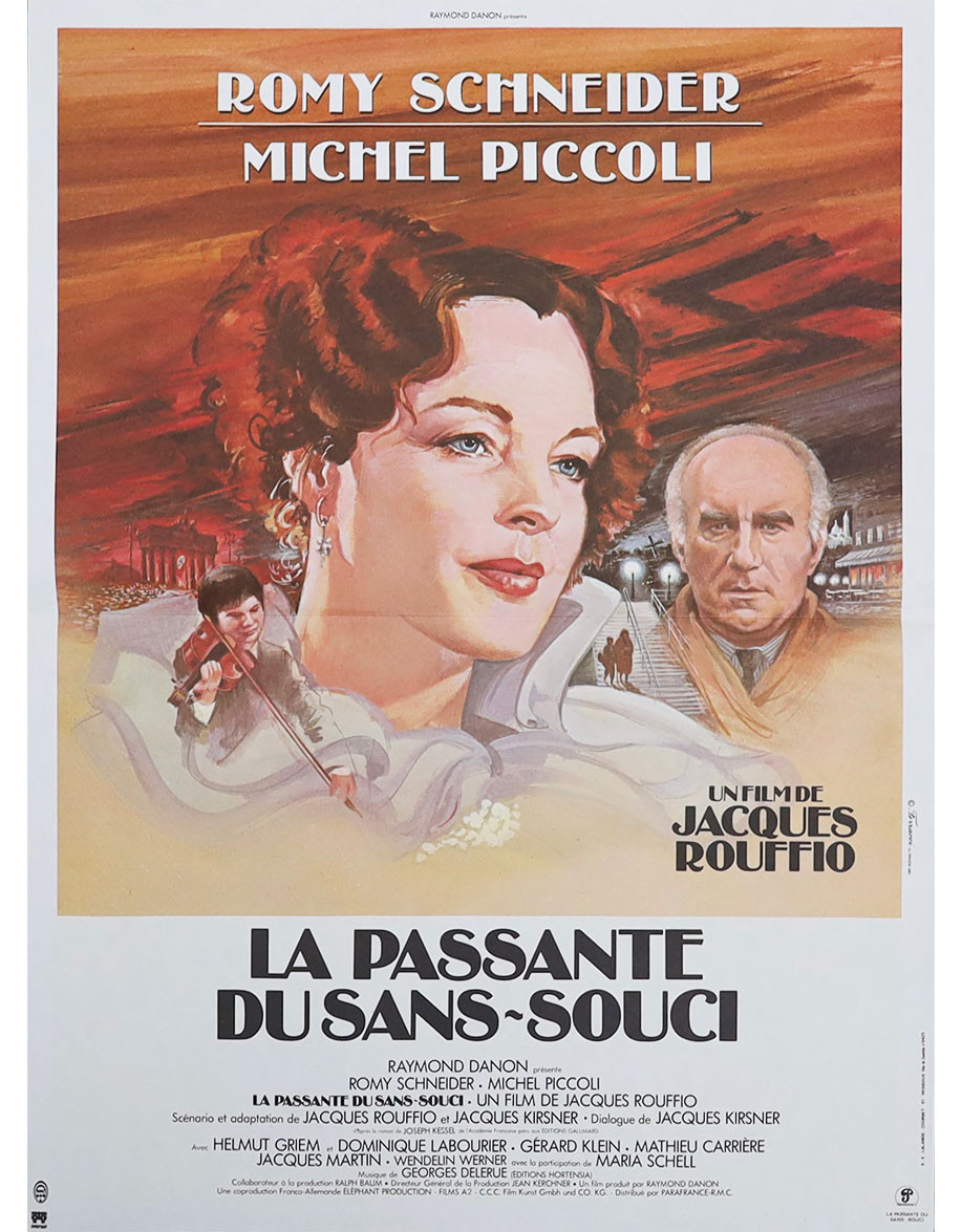 La Passante du Sans-Souci - 40x53 cm - pliée