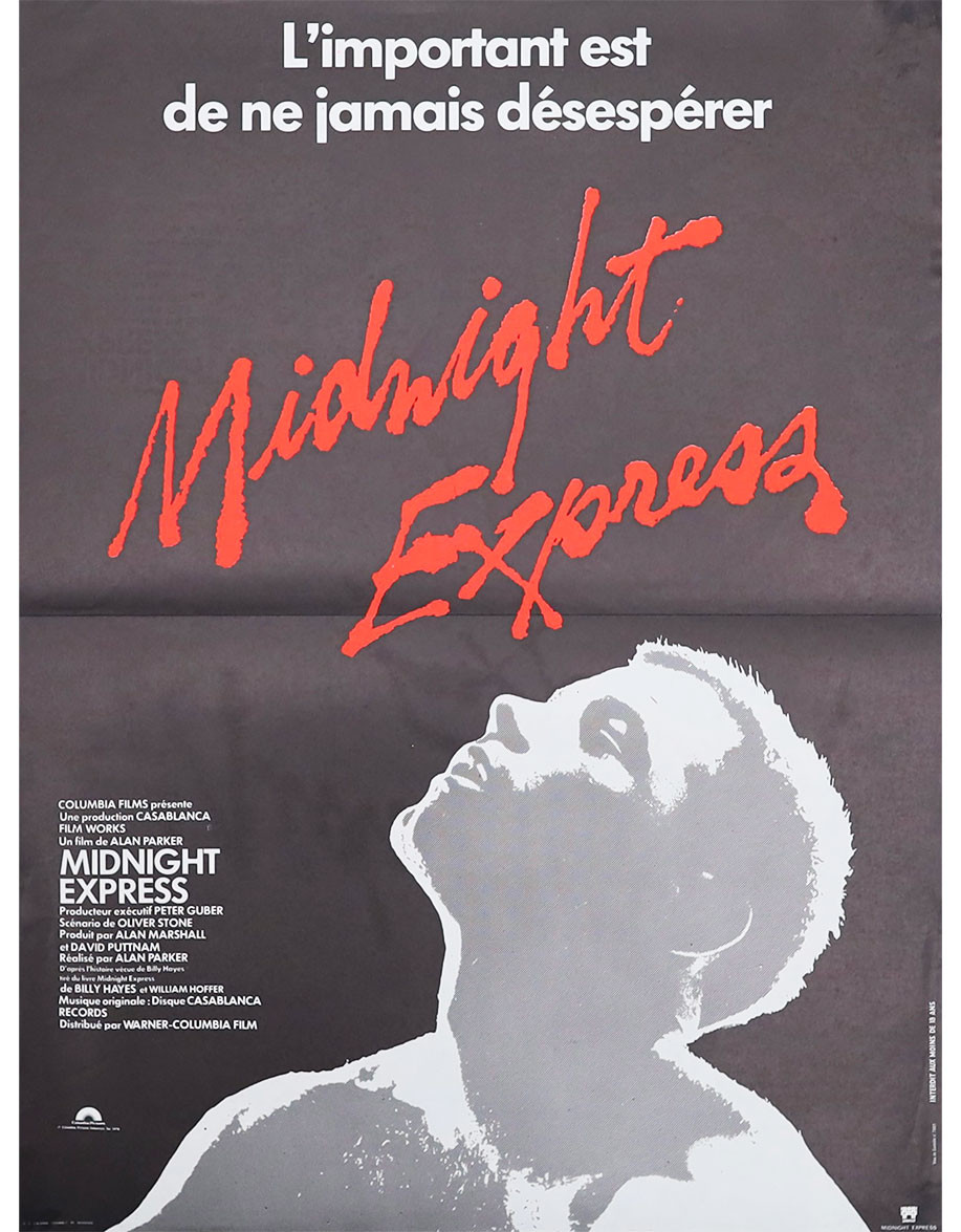Midnight Express - 40x53 cm - pliée