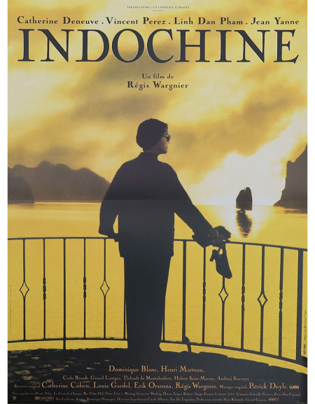 Indochine — affiche originale française 40x53 cm (1992) |...