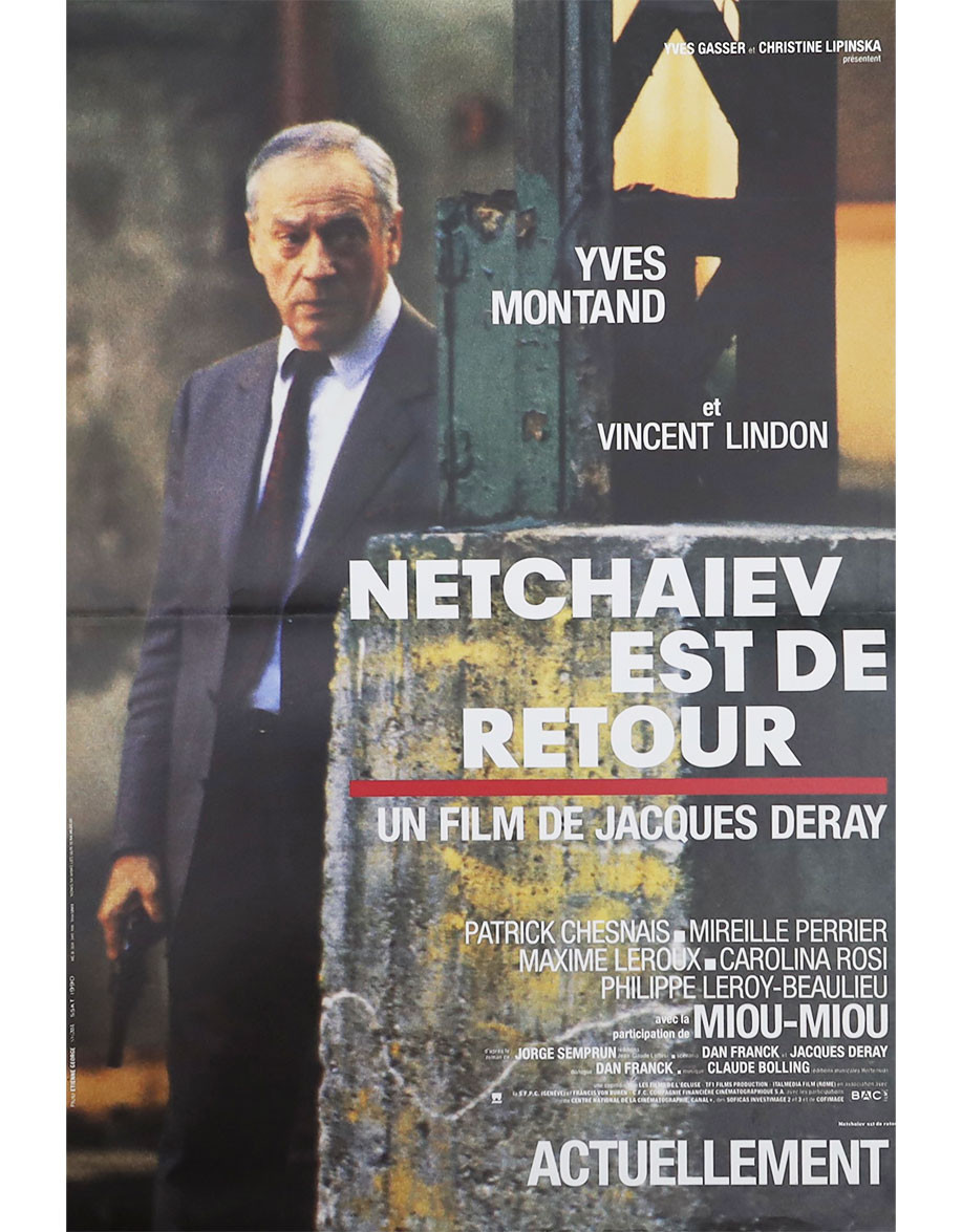 Netchaiev est de retour - 40x60 cm - pliée