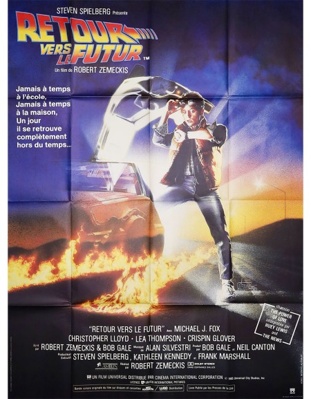 Retour vers le futur - 120x160 cm - pliée