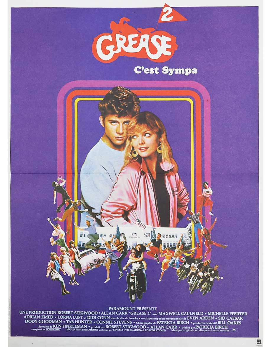 Grease 2 - 40x53 cm - pliée
