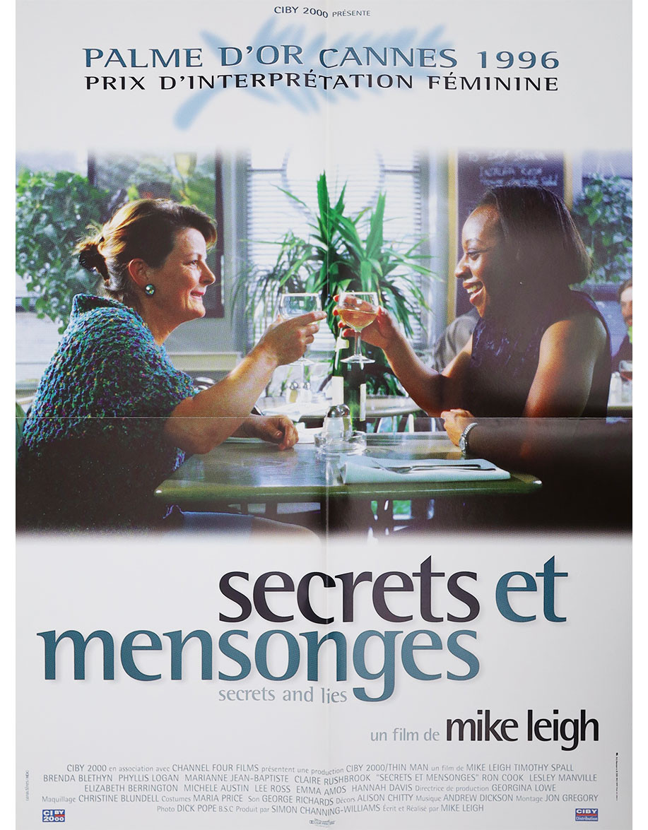 Secrets et mensonges - 60x80 cm - pliée