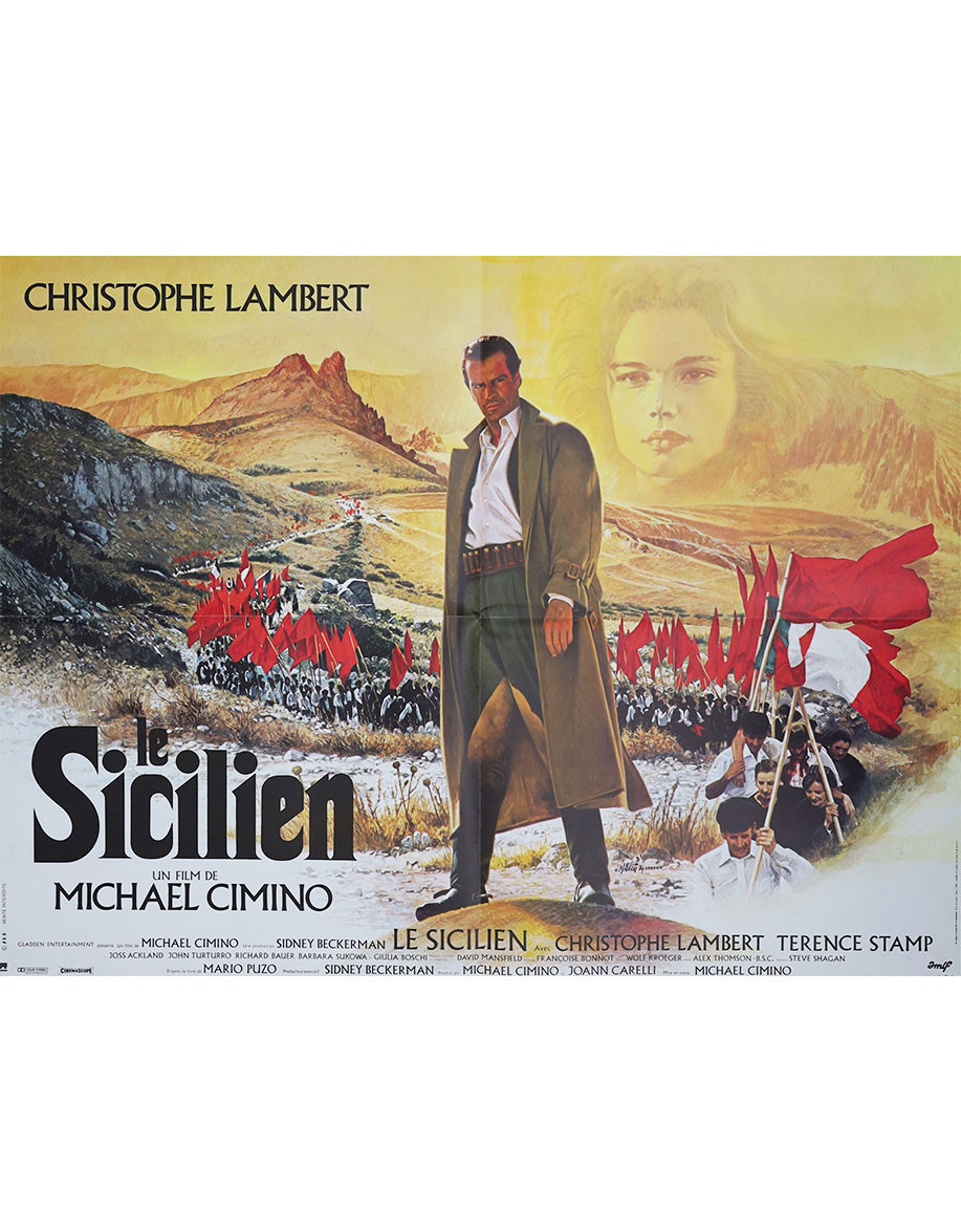 Le Sicilien - 80x60 cm - pliée