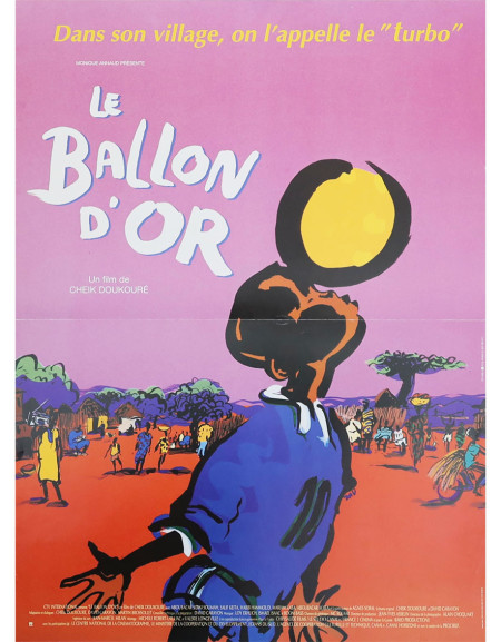 Le ballon d'or - 40x53 cm - pliée