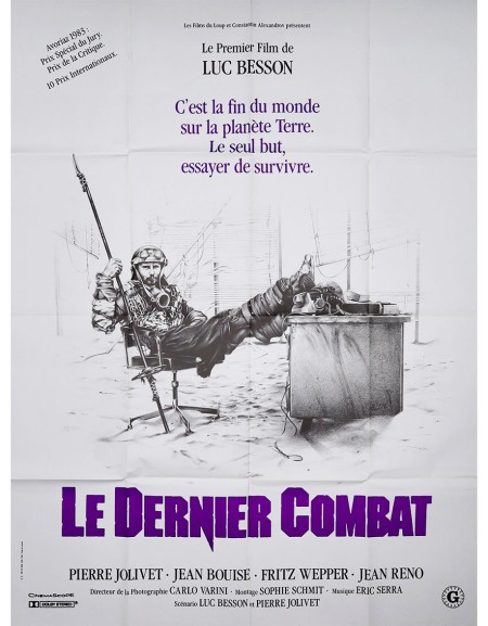 Le Dernier Combat — affiche originale française 120x160...