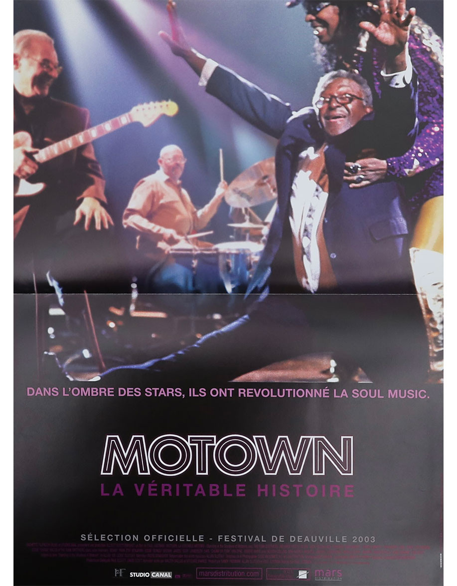 Motown, la veritable histoire - 40x53 cm - pliée