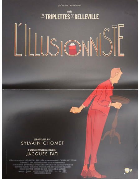 L'illusionniste - 40x53 cm - pliée
