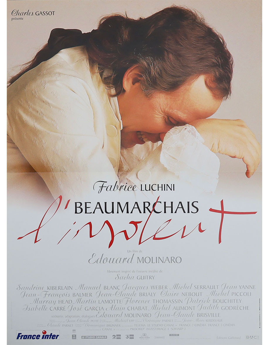 Beaumarchais, l'insolent - 40x53 cm - pliée