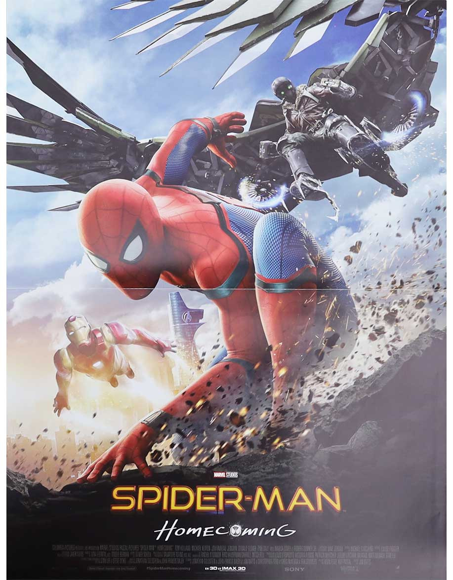 Spider-man : Homecoming - 40x53 cm - pliée