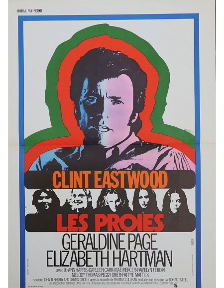 Les Proies - 40x53 cm - pliée