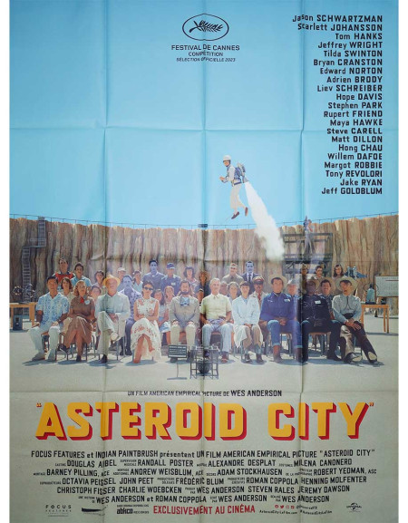 Asteroid City - 120x160 cm - pliée
