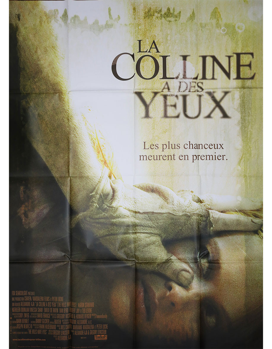 La Colline a des yeux - 120x160 cm - pliée