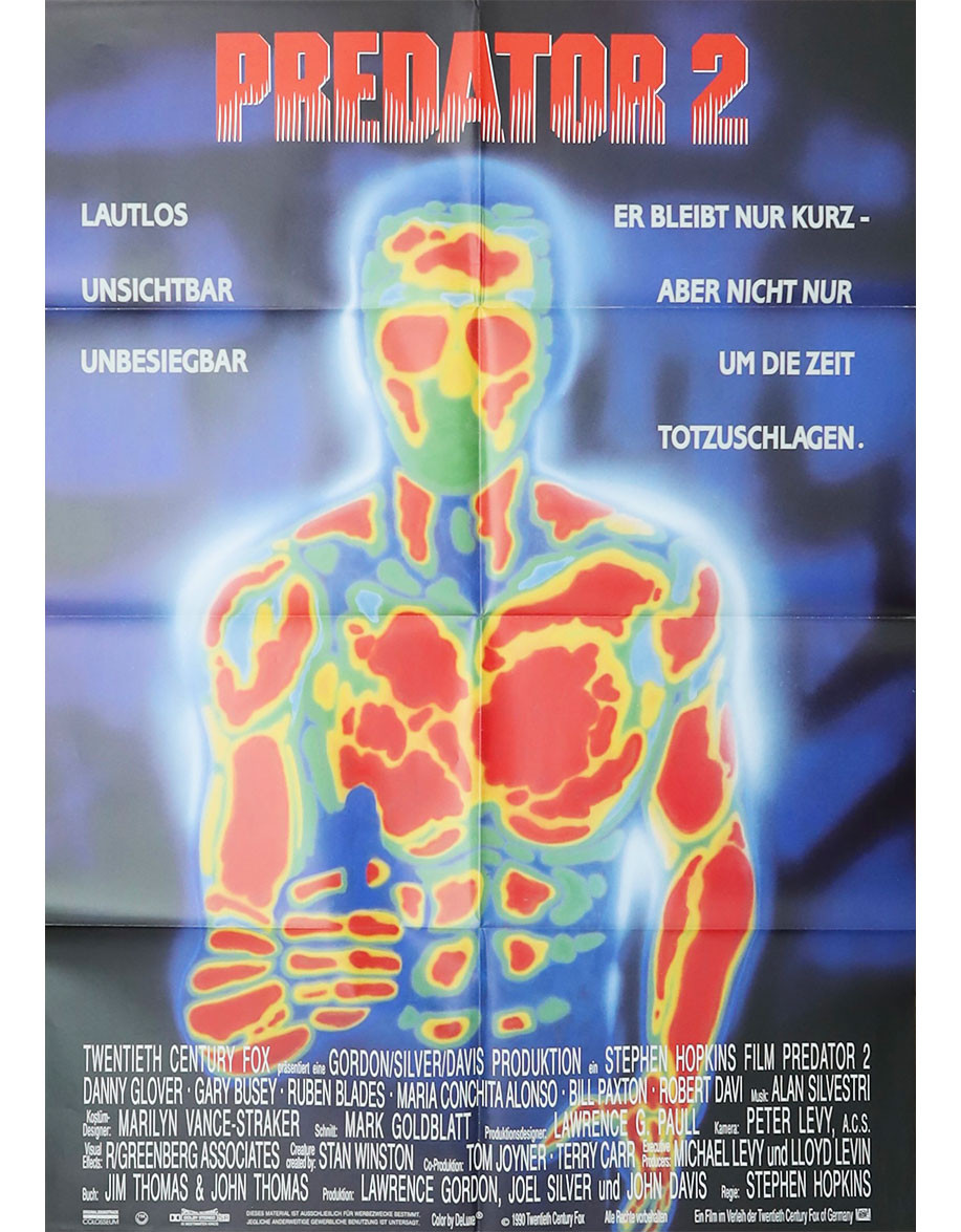 Predator 2 - 60x84 cm - pliée