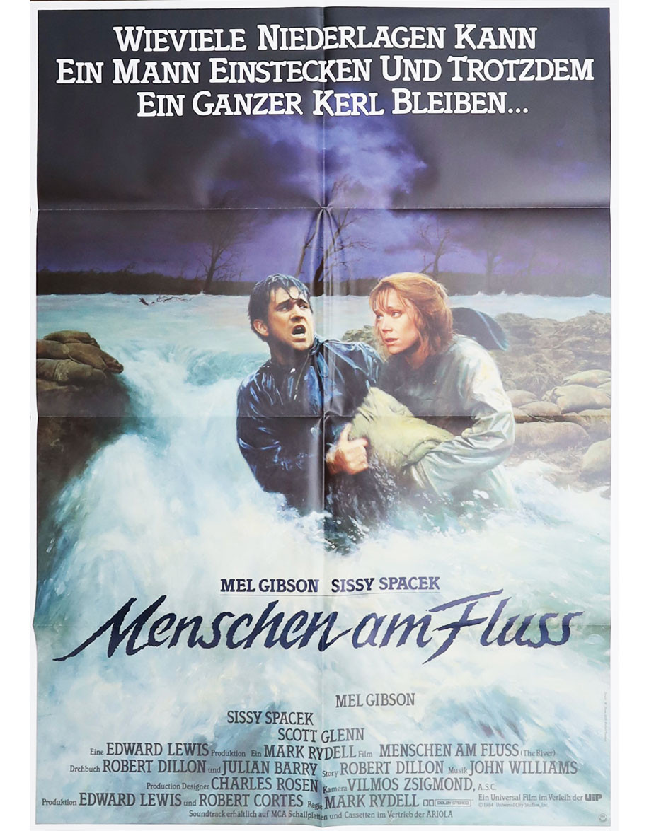 La rivière - 60x84 cm - pliée