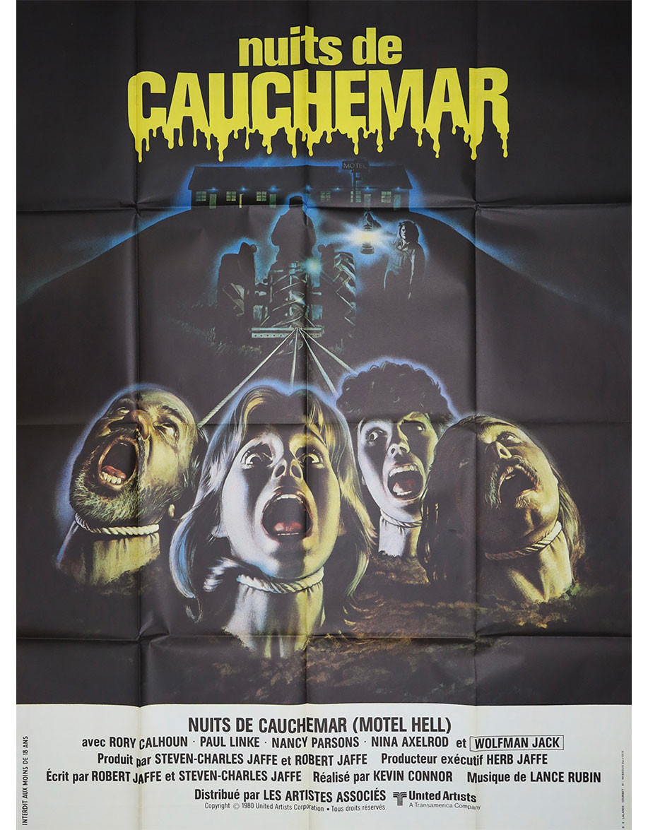 Nuits de cauchemar - 120x160 cm - pliée