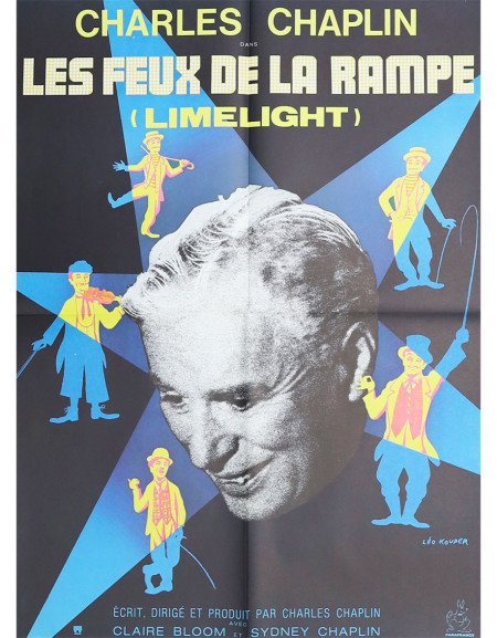 Les feux de la rampe - 60x80 cm - pliée