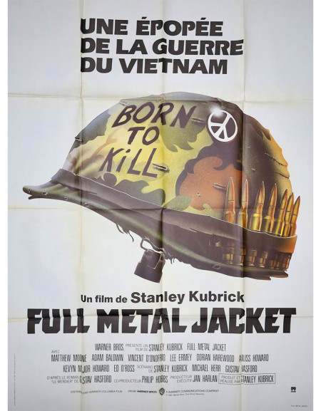 Full Metal Jacket — affiche originale française 120x160...