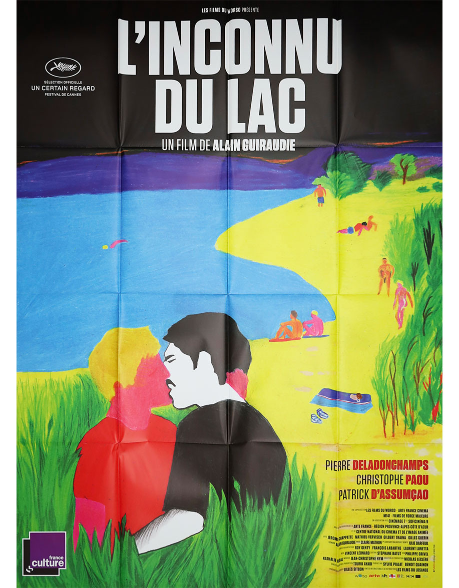 L'inconnu du lac - 120x160 cm - pliée